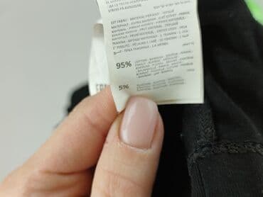 czarne t shirty basic: Sinsay, Футболка жіноча, розмір L — 6