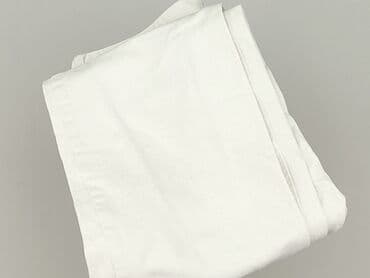 białe spodnie ciążowe: Spodnie materiałowe damskie, rozmiar M — 6