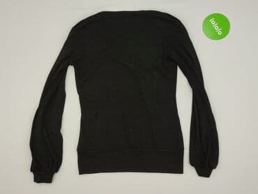 czarne bluzki dekolt v: Bluzka damska, rozmiar S — 3