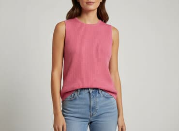 bluzki damskie dzianinowe: Top damski, rozmiar M — 6