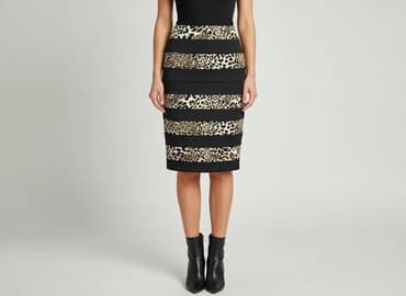 spódnice bandażowa z zamkiem: Spódnica damska, rozmiar S — 1