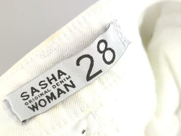 białe damskie jeansy: Jeansy damskie, rozmiar S — 4