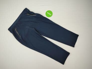 jeansy jogger damskie: Spodnie 3/4 damskie, rozmiar L — 2
