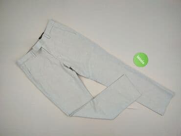 zara woskowane spodnie: Material trousers for women, size M (EU 38) — 2