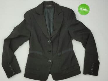 marynarka w kratę damska sinsay: Marynarka damska, L — 4