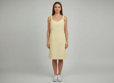 lniane sukienki dla puszystych: Sukienka damska, rozmiar M — 1