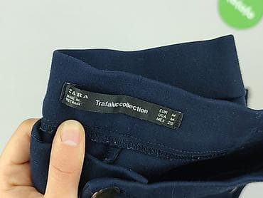 pull bear klapki: Zara, Spodnie materiałowe damskie, rozmiar M — 5
