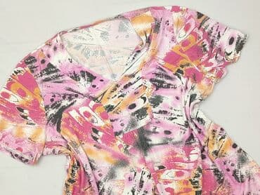 krótkie obcisłe bluzki: T-shirt damski, rozmiar XL — 1