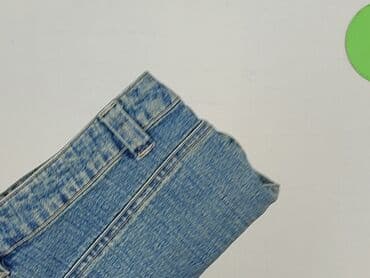 jeansy plus size wysoki stan: Denim, Szorty damskie, rozmiar S — 8