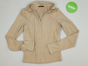 beżowe buty na koturnie ccc: Sinsay, Bluzka damska, rozmiar S — 3