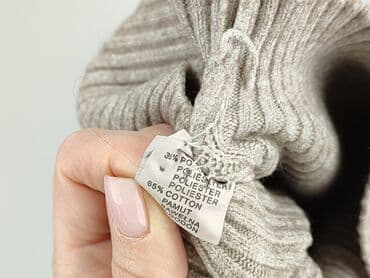 koszulka z prazkowanej dzianiny: Sweter damski, rozmiar S — 4
