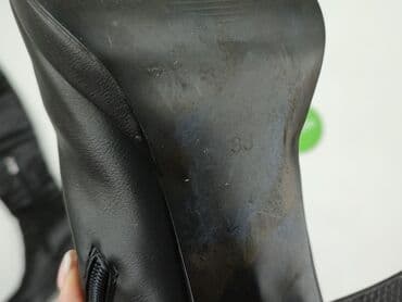 obuwia lakierowane kozaki ccc: Kozaki damskie, 38 — 5