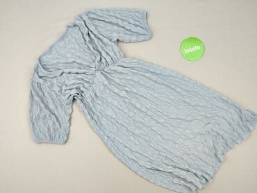 niebieska sukienki midi: Sukienka damska, rozmiar S — 3