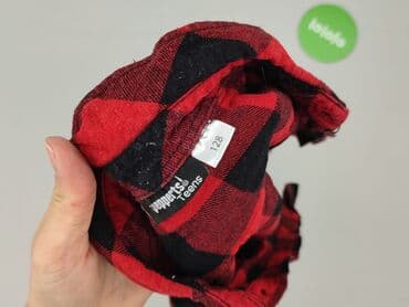 blaklader spodnie: Shirt 8 years, condition - Very good, pattern - Cell, color - Red — 4