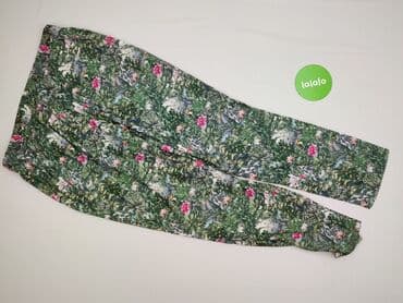 spodnie z wysokim stanem dla wysokich: H&M Conscious, Spodnie materiałowe damskie, M — 3