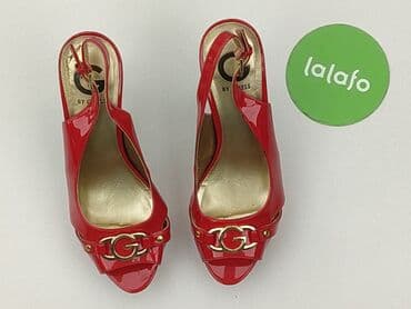 guess buty z futerkiem: Guess, Sandały damskie, rozmiar 38 — 2