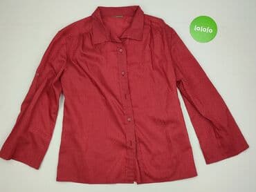 czerwona bluzki wieczorowe: Koszula damska, rozmiar S — 3