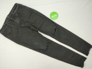 spodnie nabijane ćwiekami: Denim Collection, Jeansy damskie, XL — 2