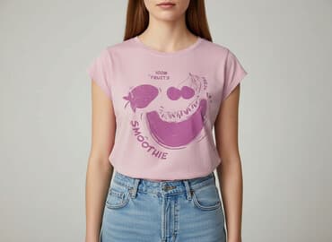 koszulki damskie z zabawnymi nadrukami: T-shirt damski, rozmiar S — 1