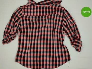 bluzki w kratkę czerwona: Women's blouse, size M — 4