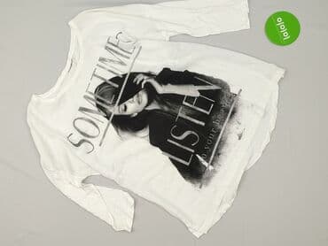 bluzki w paski z serduszkiem: Bluzka damska, rozmiar S — 2