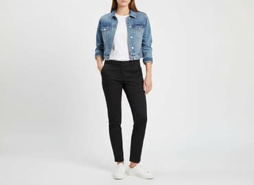 zara spodnie dzianinowe: Zara, Spodnie materiałowe damskie, rozmiar XS — 7