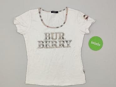 t angelo: Burberry, T-shirt damski, rozmiar XL — 3