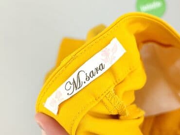 żółta plisowane spódnice: M.Sara, Spodnie materiałowe damskie, L — 4
