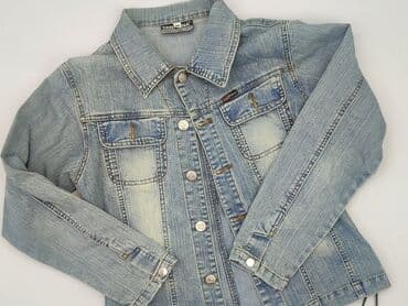 jeansy z asymetrycznym zapieciem: Kurtka jeansowa damska, M w lalafo.pl — 1 jeansy z asymetrycznym zapieciem: Kurtka jeansowa damska, M — 1