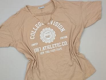 basic t shirt oversize: T-shirt damski, rozmiar 4XL — 1