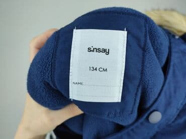 kurtka koszulowa w kratę pepco: Зимова куртка, Sinsay, 9 р., 128-134 см, стан - Ідеальний — 4