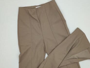 spodnie z dziurami damskie wysoki stan bershka: Bershka, Spodnie materiałowe damskie, XS — 1