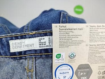 jeansy damskie proste: DENIM JEANS, Jeansy damskie, rozmiar S — 4