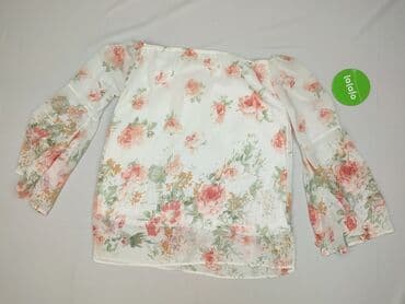 białe bluzki ze zlotym nadrukiem: Heritage, Bluzka damska, rozmiar L — 3