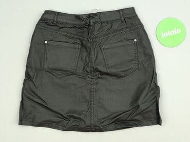 spódnice woskowana czarne: Denim Co, Spódnica damska, rozmiar S — 3