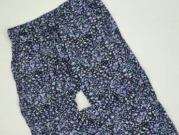 legginsy damskie kwiaty: Spodnie materiałowe damskie, rozmiar M — 1