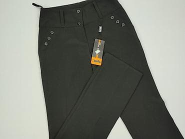 patchworkowe spodnie: Spodnie materiałowe damskie, rozmiar M — 1