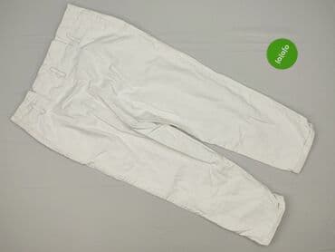 biale buty skarpetkowe: H&M, Spodnie materiałowe damskie, rozmiar M — 3