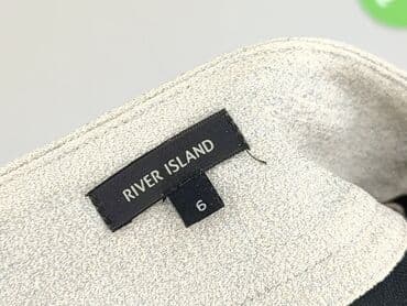 srebrne spódnice plisowane: River Island, Spódnica damska, XS — 4