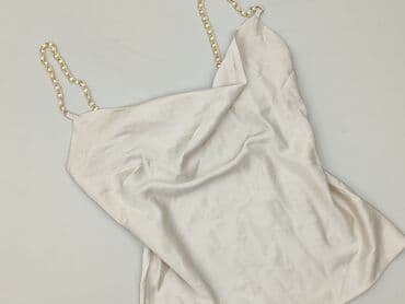 top z łańcuszkiem bershka: Boohoo, Top damski, rozmiar L — 1