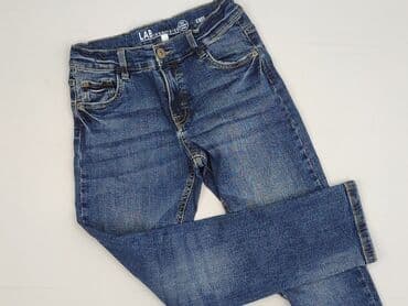 Spodnie jeansowe, 11 lat, 146, stan - Idealny