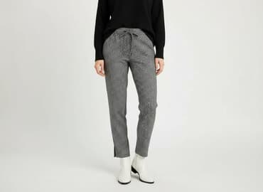 spodnie narciarskie tanie: Spodnie materiałowe damskie, rozmiar S — 5