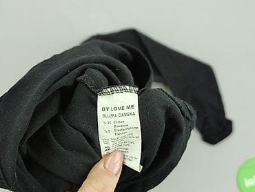 czarne bluzki plus size: By Me, Bluzka damska, rozmiar 5XL — 4