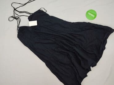 czarną sukienka na ramiączkach h m: H&M, Sukienka damska, rozmiar S — 3