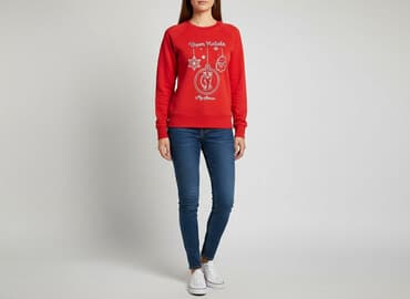 świąteczne bluzy dla całej rodziny: Bluza damska
, rozmiar XS — 1