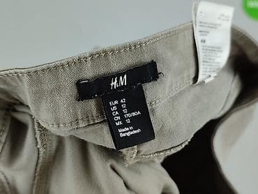 american eagle spodnie: H&M, Spodnie materiałowe damskie, rozmiar XL — 4