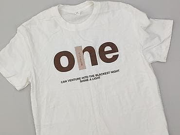 białe t shirty basic: One, T-shirt damski, rozmiar XL — 1