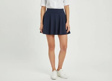 spódnice niebieska rozkloszowane: Spódnica damska, rozmiar S — 1