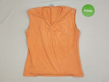 koszulka na ramiączkach jedwabna: T-shirt damski, rozmiar L — 2