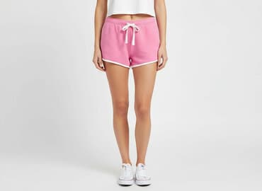 spodnie dresowe białe: FB Sister, Szorty damskie, rozmiar S — 6